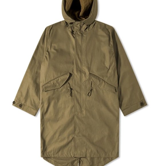 Nudie Jeans Christian Fishtail Parka Size Medium MOD NWT F/W - Picture 10 of 10